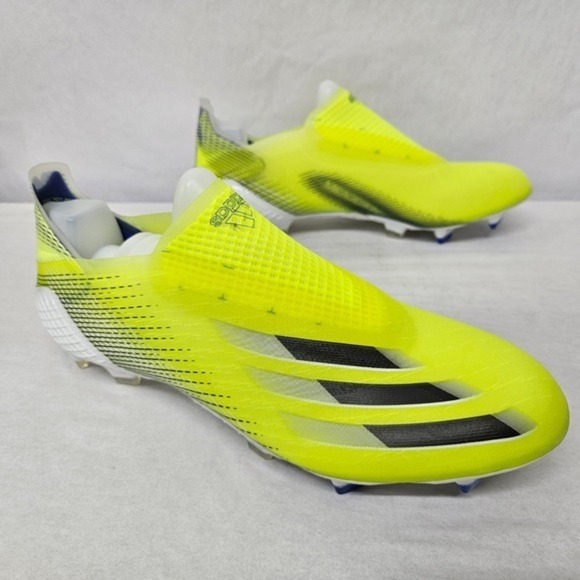 Adidas X Ghosted+ FG Soccer Cleats FW6911 Solar Yellow Black Mens Size 12 main image 10